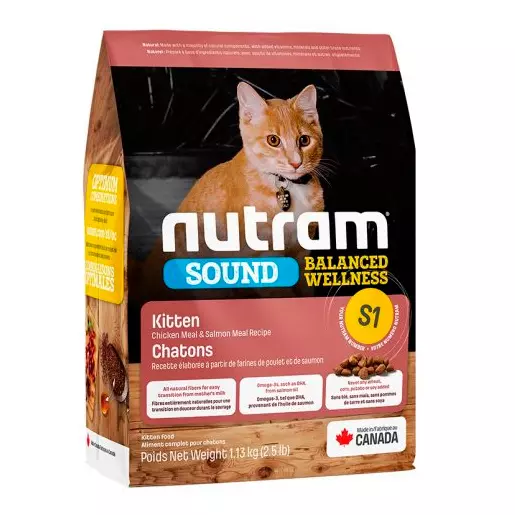 Nutram S1 Sound Kitten 1.13 Kg