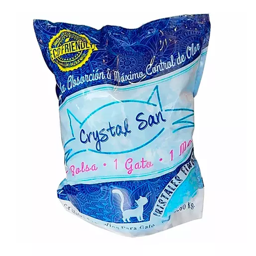 Crystal San - arena para gatos Silice gel 1.8kg