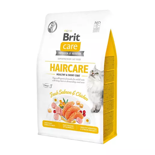 Brit Care Cat Grain-Free Haircare Healthy and Shiny Coat